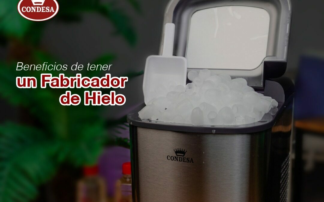 Why should you have a Condesa portable ice maker?